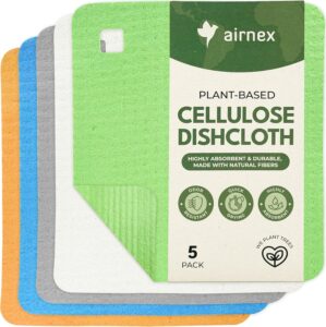AIRNEX 5 Pack Cellulose Swedish Dis...