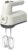 IT’S BRAZILIAN 6-Speed Electric Hand Mixer with Turbo Function – Lightweight and Powerful for Baking and Cooking
