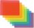 Fotouzy Plastic Cutting Boards for Kitchen, Flexible Cutting Mats Set of 7, BPA-Free, Non-Porous, Dishwasher Safe, 15×12 In, 7 Translucent Colors