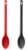 Long handle Silicone Mixing Spoon, 12″ Stirring Spoons Nonstick Heat-Resistant Rubber Mixing Spoon for Cooking Baking