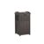 Suncast 33 Gallon Commercial Outdoor Trashcan Hideaway with Lid for 30 to 33 Gallon Trash Bags for Garage, Backyard, or Garden, Brown