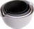 BoxedHome Classic Mixing Bowl Set, BPA Free Plastic, Microwave and Dishwasher Safe (Set of 4, Grey),3.5 quarts