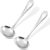 KEAWELL Premium 7.1″ Verona Gravy Ladle, 18/10 Stainless Steel, Heavy-Duty with Deep Bowl, High-Polished Finish, Ergonomic Handle for Smooth Pouring, Dishwasher Safe (2, 7.1″ Gravy Ladle)