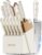 Knife Set,Astercook Kitchen Knife Set with Block 14-Piece Full Tang Stainless Steel Knives with Sharpener Dishwasher Safe and Anti-Slip Ergonomic Handle Utensils Set