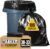 30-33 Gallon Trash Bags Heavy Duty (100 Bags w/Ties Value Pack), Large Black Trash Bags 30 Gallon – 32 Gallon