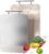 Titanium Cutting Board Double Sided Pure Titanium Cutting Boards for Kitchen, Pure titanium & Wheat Straw PP Food Grade metal chopping boards Easy to Clean Large Size