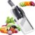 Mandoline Slicer for Kitchen – Adjustable Stainless Steel Blades, with Comfort Grip – Vegetable Slicer for Small to Medium sized Cucumber, Onion, Potato – Gray
