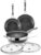 DOTCLAD 3-Piece Hybrid Stainless Steel Cookware Set-12 Inch Wok with Lid,10 Inch Frying Pan,12 Inch Skillet with Lid-Non Stick,PFOA Free,Dishwasher&Oven Safe,Induction Compatible,Cookware Set.