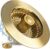 BAOLSLS Kitchen Sink Drain Strainer, 3 in 1 Pop up Kitchen Sink Stopper | with An Extra Basket Strainer, Drain Stopper for US Standard 3-1/2 Inch Drain, Brushed Gold
