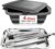 16L Collapsible BBQ Prep Tub Set with Lid, Tray, Tongs & Brush | Prep, Marinate, Carry, Grill & Serve Food in One Organized BBQ System