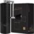 TIMEMORE Chestnut C3S Pro Manual Coffee Grinder, Stainless Steel S2C Conical Burr Coffee Grinder, Hand Coffee Grinder with Foldable Handle, Adjustable Grind Setting for Travel/Camping/Home, Black