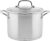 KitchenAid Stainless Steel 3-Ply Base Induction Stock Pot with Lid, 8-Quart, Brushed Stainless Steel
