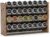 NESAPTO Spice Rack Organizer for Cabinet, Wood 4-Tier Vertical Seasoning Organizer, Wall Mount or Countertop Spice Shelf, Holds 32 Jars (No Jars Included), 15.7″ W x 10.3″ H