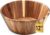 Woodenhouse Wooden Salad Bowl, Salad Bowl, Wooden Bowl – 12″ Round Design Fruit Bowl, Handmade, Durable and Stylish Natural Wood Dining Accessory