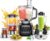 All-in-One Blender & Food Processor, 10-in-1 Professional Blender for Smoothies, Ice Crushing, Dough Making, Chopping, Grinding, Slicing & Shredding, Dishwasher Safe for Kitchen & Home Use