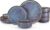 vancasso PLAYA Plates and Bowls Sets, 12 Pieces Grey-Blue Dinnerware Sets for Kitchen, Reactive Glaze Dishes Set for 4, Dishwasher and Microwave Safe