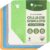 AIRNEX 5 Pack Cellulose Swedish Dishcloths for Kitchen – Eco-Conscious Reusable Dish Towels & Cloths – Super Absorbent, Odor Resistant and Fast Drying Wash Cloths for Dishes & Surfaces