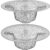 2 Pack – 4.5″ Top / 3″ Mesh Basket – Kitchen Sink Drain Strainer Stainless Steel Large Food Catcher. Fast Flow and Effective Full Mesh Basket